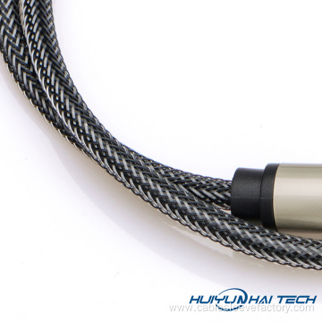 PET braided mesh pipe for wire protection